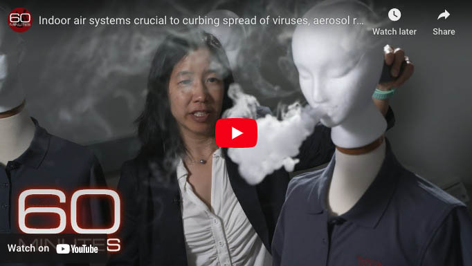 60 Minutes: Indoor air systems crucial to curbing spread of viruses, aerosol researchers say.